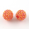 AB-Color Resin Rhinestone Beads RESI-S315-18x20-08-1