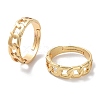 Brass Adjustable Rings for Women RJEW-E292-17G-1