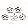 Tarnish Resistant 304 Stainless Steel Pendants STAS-N092-92-1