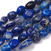 Natural Lapis Lazuli Beads Strands X-G-L493-40-1