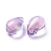 Transparent Glass Charms X-GGLA-M004-05B-03-3