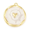 Brass Enamel Pendants LS-KK-L219-22G-1