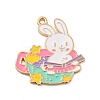 Cartoon Alloy Enamel Pendants ENAM-G207-01D-LG-1