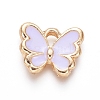 Light Gold Plated Alloy Charms ENAM-L029-06D-1