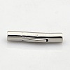 Tarnish Resistant Column 304 Stainless Steel Bayonet Clasps STAS-N014-31-4mm-1