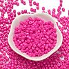 Baking Paint Pearlized Glass Seed Beads SEED-C001-04A-04-2