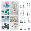 SUNNYCLUE DIY Dangle Earring Making Kits DIY-SC0014-10S-1