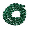 Transparent Imitation Jade Glass Beads Strands GLAA-N005-T4mm-D-2