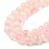Natural Selenite Beads Strands G-P493-01L-3