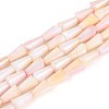 Anti-Tarnish Electroplate Glass Beads Strands GLAA-T025-27D-1
