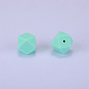 Hexagonal Silicone Beads SI-JX0020A-38-1