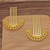 Alloy Hair Comb Findings PW-WG59223-02-1