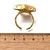 Brass Cuff Rings for Women RJEW-Q008-07C-G-3