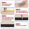 Self-adhesion PVC Edge Guard Strips DIY-WH0591-569B-4