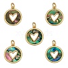 Real 18K Gold Plated Brass Pendants FIND-SZ0002-54B-1