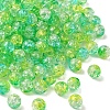 50G Transparent Crackle Acrylic Beads CACR-YW0001-01E-2