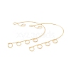 316 Stainless Steel Ear Cuff Findings Ion Plating(IP) STAS-H148-04G-3