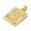 Rack Plating Brass Pendants KK-B092-42G-C-2