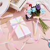 Polyester Grosgrain Ribbon OCOR-WH0105-090A-4