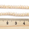 Natural Cultured Freshwater Pearl Beads Strands PEAR-C003-06D-5