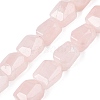 Natural Rose Quartz Beads Strands G-N342-142-1