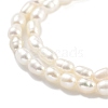Natural Cultured Freshwater Pearl Beads Strands PEAR-P062-01H-4