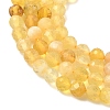 Natural Yellow Opal Beads Strands G-F509-07-3mm-02-4