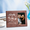 MDF Wood Photo Frames DIY-WH0231-057-6