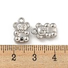 Non-Tarnish 304 Stainless Steel Charms STAS-I307-555P-3