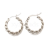 201 Stainless Steel Hoop Earrings EJEW-Q026-14P-B-2