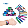 Mermaid Slap Bracelets BJEW-TA0003-01-2