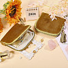 Cloth Jewelry Storage Zipper Bags with Tassel ABAG-WH0045-75-5