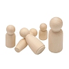 Unfinished Wooden Peg Dolls Set PW-WG39B3A-01-4