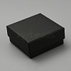 Square Kraft Paper Gift Storage Boxes CON-WH0089-65-1