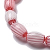 Handmade Millefiori Lampwork Beads Strands LAMP-F035-12E-3