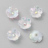 Opaque Resin Pave Rhinestone Cabochons RESI-TAC0010-92B-06-1