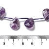 Natural Amethyst Beads Strands G-K382-C03-01-5