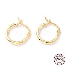 925 Sterling Silver Hoop Earrings STER-P047-13A-G