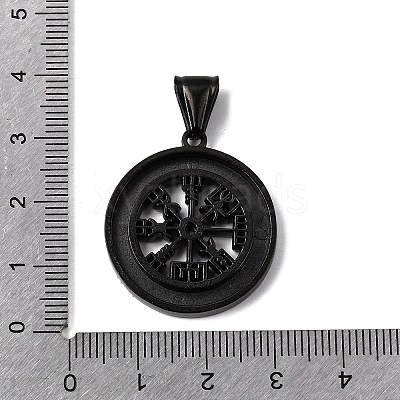 304 Stainless Steel Pendants STAS-I370-02EB-02-1