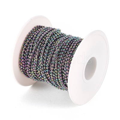 Ion Plating(IP) 304 Stainless Steel Ball Chains CHS-H013-04M-2MM-A-1