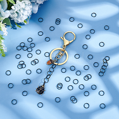 120Pcs Stainless Steel Split Rings FIND-UN0016-68-1