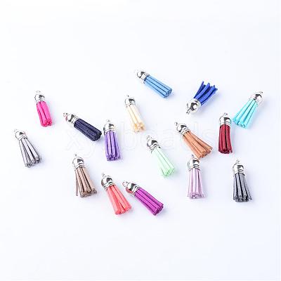 Faux Suede Tassel Pendant Decorations FIND-T002-A-1