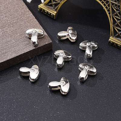 Letter Slider Beads for Watch Band Bracelet Making X-ALRI-O012-T-NR-1