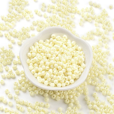 Baking Paint Glass Seed Beads SEED-A032-02I-1