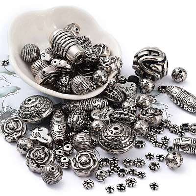 CCB Plastic Beads M-PABS001Y-AS-1
