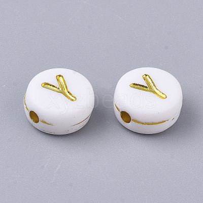 Plating Acrylic Beads LS-X-PACR-R242-01Y-1