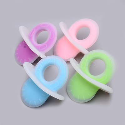 Food Grade Eco-Friendly Silicone Big Pendants SIL-Q011-04-1