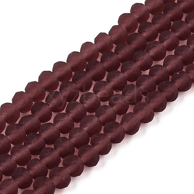 Transparent Glass Beads Strands EGLA-A044-T3mm-MD13-1