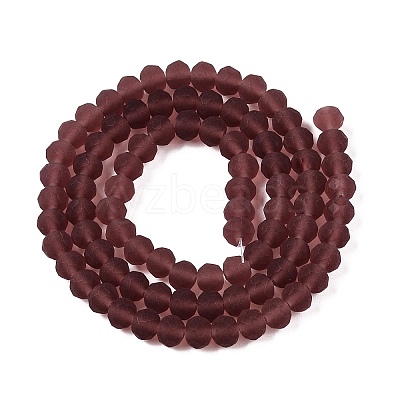 Transparent Glass Beads Strands LS-EGLA-A044-T6mm-MD13-1