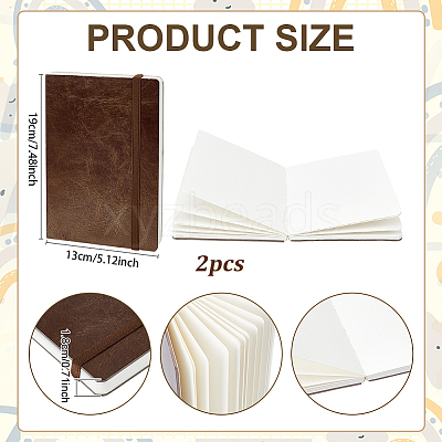 Rectangle Watercolor Sketchbook AJEW-WH0455-310B-A-1
